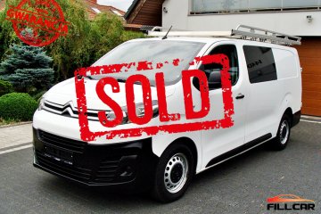 Citroen Jumpy 2.0 BLUEHDI 120KM 6 OSÓB Klima FRA-VAT23% Brygadówka