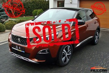 Peugeot 3008 1.6 Benzyna 180KM GT Full Led Kamera Navi Serwis