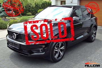 Volvo XC 40 T3 163KM R-DESIGN Kamery 360