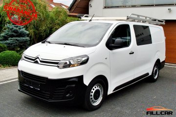 Citroen Jumpy 2.0 BLUEHDI 120KM 6 OSÓB Klima FRA-VAT23% Brygadówka